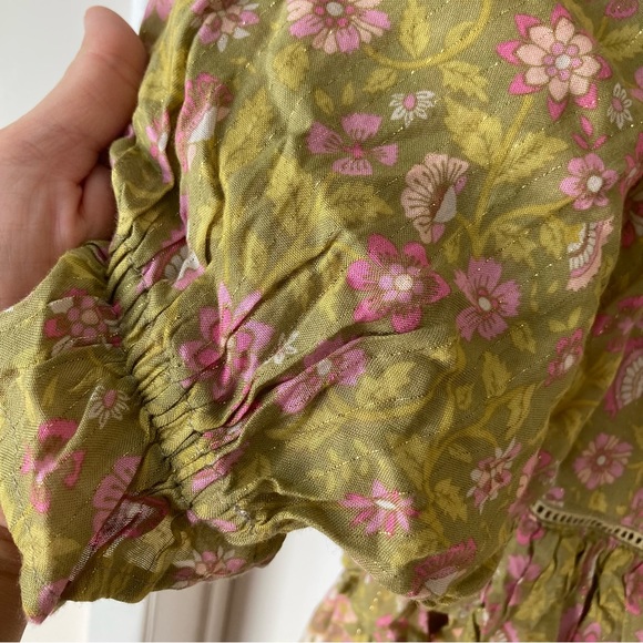 Spell & The Gypsy Collective Dahlia Tunic Floral Print Dress Size Medium - Picture 11 of 14